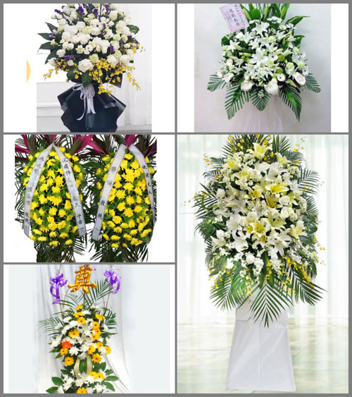 广西柳州融水县拱洞乡白事花篮预定